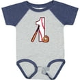 thumbnail image 3 of Inktastic Baseball First Birthday One Year Old Boys or Girls Baby Bodysuit, 3 of 5