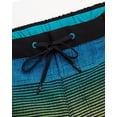 thumbnail image 4 of ZeroXposur Men's UPF 50+ Sun Protection Quick Dry Swim Trunks (Teal Koa, XL), 4 of 4
