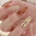 thumbnail image 1 of Petit Livre Rouge Vernis à Ongles Porté à la Main. long Autocollant Papillon pour Ongles patch Fini Colle Gelée, 1 of 7