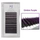 thumbnail image 1 of Jomay Ombre Pestañas de colores Extensión individual Faux Mink Lashes Clásico Rojo Verde Marrón Azul Púrpura Pestañas Suministros profesionales hola suerte  unisex, 1 of 2