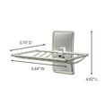thumbnail image 4 of Command Soap Dish, Satin Nickel, Bathroom Organizer, 1 Soap Dish and 2 Command Strips, 4 of 12