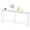 White, variant on EDX 71-Inch Console Table Entryway Sofa Table with Power Outlets, Long Sofa Table for for Entryway, Hallway, Corridor, Rustic Brown