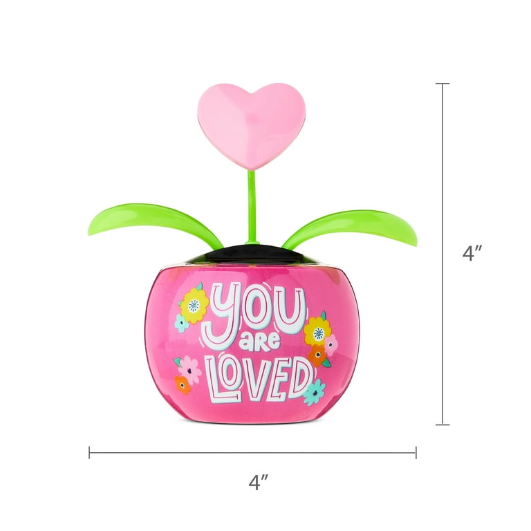 Mother's Day You Are Loved Heart Solar Character, 4 in, by Way To Celebrate