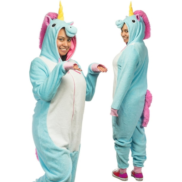 Plush Unicorn Adult Jumpsuit - Walmart.com