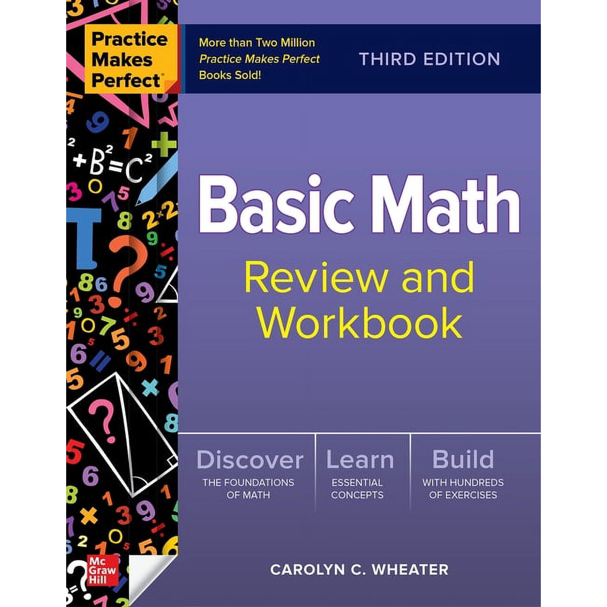 Practice Makes Perfect: Basic Math Review and Workbook, Third Edition, (Paperback)