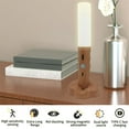 thumbnail image 2 of Mistaha Multi-Functional Portable Rechargeable LED Wall Lights Set of 2, 2 of 6
