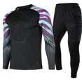 thumbnail image 5 of Camiseta de fútbol para hombre y niño, chándal de manga larga, trajes de portero para adultos y niños, 5 of 5