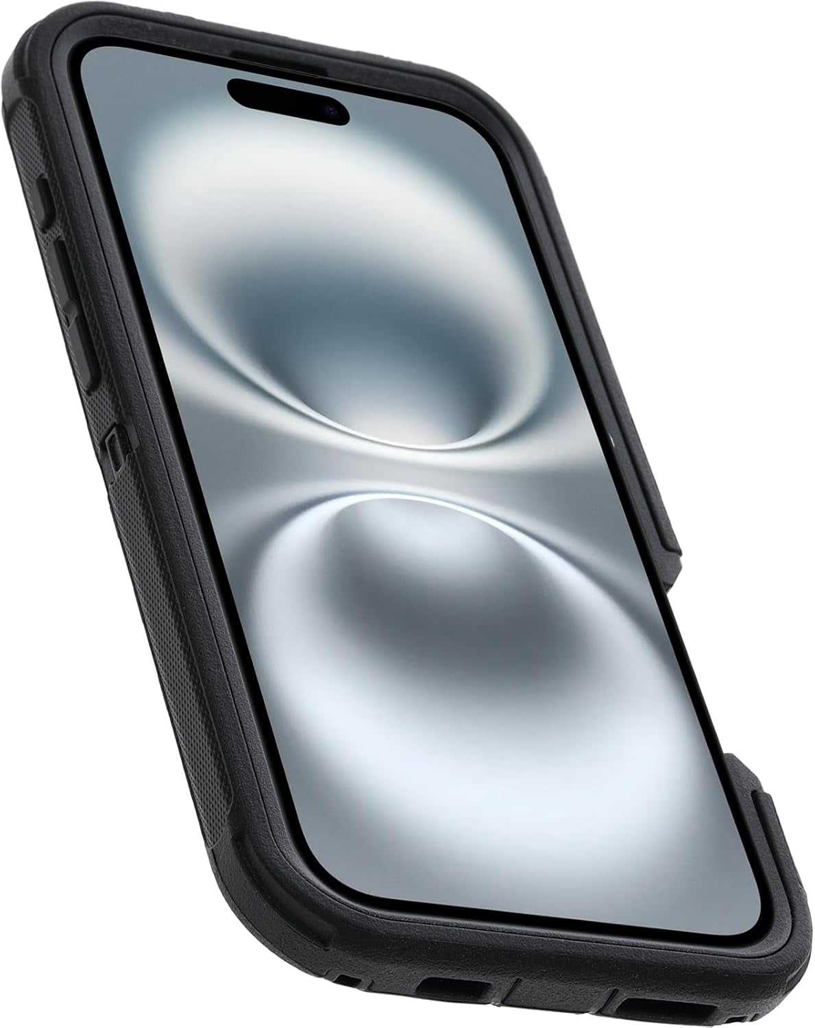 OtterBox iPhone 16 Plus (Only) - Defender Series MagSafe Case - Black - Case Only - Built-in Magnets - Screenless - Rugged & Durable - with Port Protection - Non-Retail Packaging