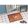 thumbnail image 4 of Polkadot Camel Watercolor Door Mat, 4 of 4