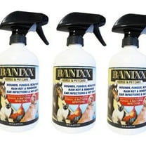 Banixx Horse Pet Care for Bacterial and Fungal Infections Spray 16 oz. 3-Pack