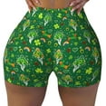 thumbnail image 2 of Fotbe St. Patrick's day Shorts Sin Costuras – Shorts Deportivos de Cintura Alta para Mujer, Elásticos para Gimnasio, Yoga, Running o Ciclismo-X-Large, 2 of 8