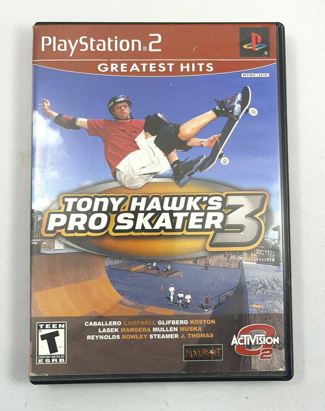 PS2 TONY HAWK´S PRO SKATER 3 - USADO