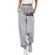 thumbnail image 1 of Pantalones de chándal anchos y rectos con forro polar para mujer - Pantalones de yoga de cintura alta con bolsillos para hacer ejercicio/uso informal (S-XXL), 1 of 4