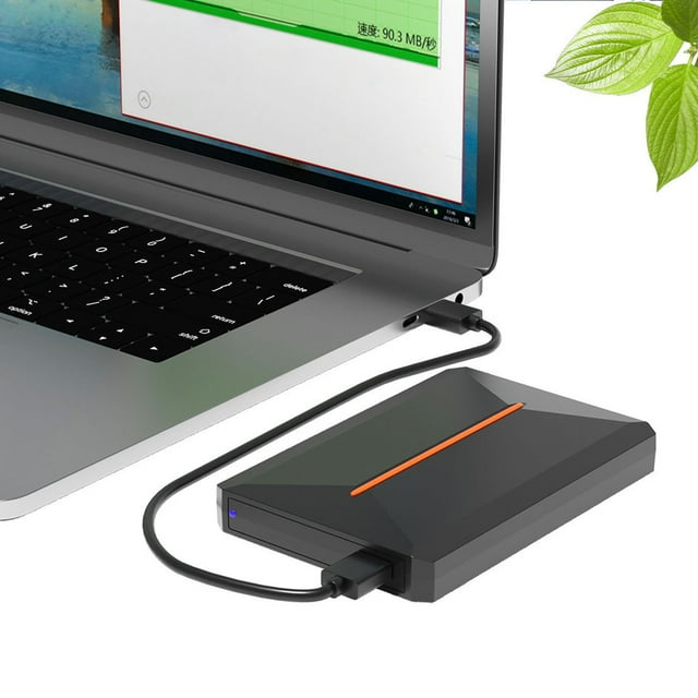 USB3.0 To SSD Enclosure, 2.5inch External Hard Drive Enclosure Support Hot Swap For 7mm To 9.5mm For I II III HDDs SSDs