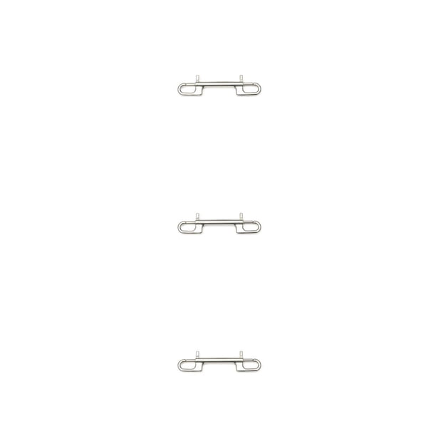 Sonducket Gancho a presión Firmeza Artesanía Ganchos de doble extremo Solidez Seguridad Sin nudo Hebilla de metal Abrazadera de buceo 120 mm Doble Type1 NO1 Sonducket CBP378239