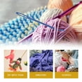 thumbnail image 3 of LEORX Convenient Yarn Needle Blunt Tip Multi-Function Red 8pcs, 3 of 5