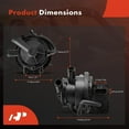 thumbnail image 2 of A-Premium Fuel Vapor Leak Detection Pump Compatible with Chrysler Sebring 1998-2002, Cirrus 1998-2000 & Dodge Stratus 1998-2002 & Plymouth Breeze 1998-2000, 2.0L 2.4L 2.5L 2.7L, 2 of 9