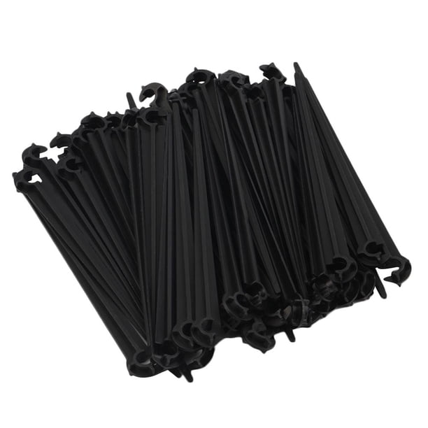Soporte Soporte Tallos Fijos Gancho 50 Piezas para Manguera Riego Por Goteo 4/7