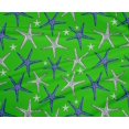 thumbnail image 5 of oneOone Polyester Spandex Light Green Fabric Starfish Diy Clothing Quilting Fabric Print Fabric By Yard 56 Inch Wide-HQ, 5 of 6