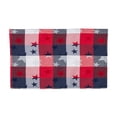 thumbnail image 3 of Fennco Styles Checkered Stardom Collection Traditional Plaid Cotton 13 x 19 Inch Placemats, Set of 4 â€“ Multicolor Table Mats for Banquets, Natinal Holidays, Special Events and Home DÃ©cor, 3 of 3