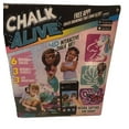 thumbnail image 3 of Chalk Alive 4D Interactive Chalk Art, Stencils Include Unicorn, Mermaid and Butterfly, 6 Count, 3 of 8