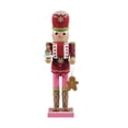 thumbnail image 3 of Figura de Cascanueces de 14 pulgadas, juguete decorativo navideño, figura de Cascanueces para chimenea, decoración de escritorio navideña coleccionabl Estilo B, 3 of 8