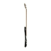 Cort Guitars C5DELUXEBK-U Series C5 Deluxe 5-String Bass, Black