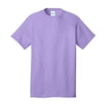 thumbnail image 4 of Port & Company Men's Core Cotton Classic Comfort and Relabeling Casual T-Shirts Lavender Medium, 4 of 5