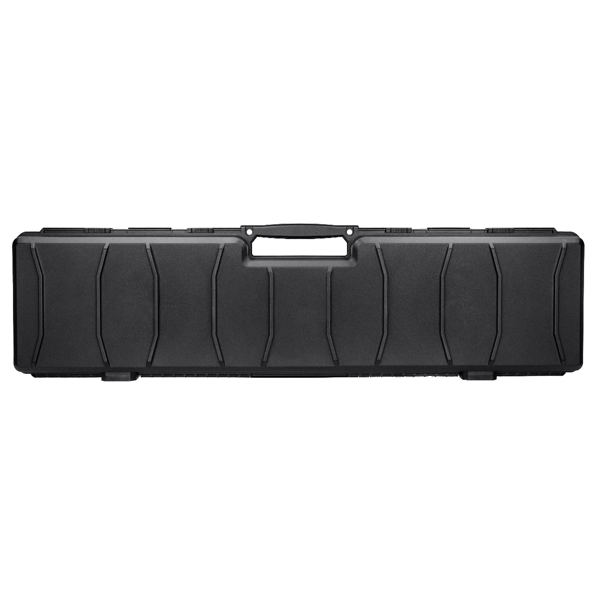 Eylar 48 Inch Intact Series Hard Shell Rifle Case, Lightweight and Durable Stacker Design with Foam (Black)