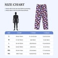 thumbnail image 4 of Balery Skull colorful mushroom rainbow Pantalones de pijama para hombre, pijama ultraligero, pantalón de descanso-3X-Large, 4 of 6