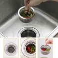 thumbnail image 4 of Fine Mesh Sink Strainer,Kitchen Drain Strainer Mesh with Handle,Dishwasher Washable Sink Strainer,Hair & Prevents Clogs,Rust-Proof Stainless Steel,Fits Standard Drain, 4 of 7