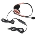 thumbnail image 4 of Auriculares para call center Bling Bling multifuncionales con micrófono giratorio y protección auditiva, 4 of 12