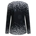 thumbnail image 5 of Ketyyh-chn99 Chandails pour Femmes Décontractés Légers à Enfiler Amples à Manches Longues Col Rond Tunique Ligne A Blouse Noir,2TG, 5 of 5
