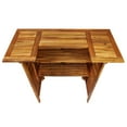 thumbnail image 5 of vidaXL Bar Table 110x50x105 cm Solid Acacia Wood, 5 of 5