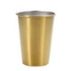 thumbnail image 2 of Vaso de Cerveza de Acero Inoxidable 304, Portátil para Exteriores, con Diseño de Rizo Dorado, Superficie Esmerilada Antideslizante, Base Estable, Ideal para Regalo, 7,8 X 7,8 X 10,5 Cm., 2 of 7