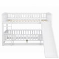 thumbnail image 3 of Full Size plywood platform bed frame with slide no box spring white for bedroom, 3 of 12