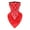 Red, variant on Outdoor Paisley Print Anti-UV Breathable Earloop Face Cover Scarf Neck Gaiter