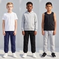 thumbnail image 6 of Boys Sweatpants Toddler 3 Pack Jogger Pants with Pockets Soft Dry Comfy Kids Clothes12-14, 6 of 7