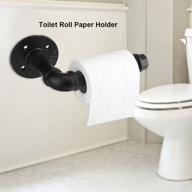 Soporte de papel higiénico de hierro para papel higiénico de papel higiénico, soporte de pared para ba?o o cocina Unbranded JY01079