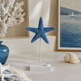 thumbnail image 7 of Starfish Tabletop Ornament Nautical Beach Style Decor With Base for Table Shelf Cabinet and Coastal Room Decor, 7 of 7