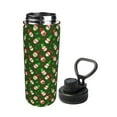 thumbnail image 2 of Picia Gnomes In Caps Pattern Water Bottle 18 oz Stainless Steel Insulated Bottles With Handle Leak Proof Gym Sport Water Jug BPA-free insulated kettle For Men Women Adults, 2 of 7