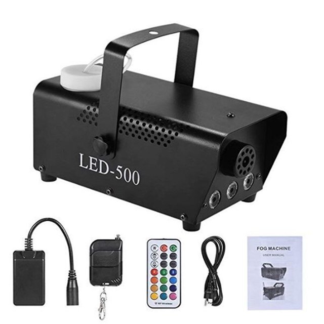 LanChuBo 500W RGB LED Smoke Ejector Stage Light With Wireless Remote