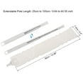 thumbnail image 3 of Uxcell 25" to 56" Cleaning Duster with Extension Pole Gap Brush + Extra Pad, White, 3 of 6