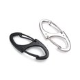 thumbnail image 4 of Outdoor Snap Buckle Rock Climbing Quick Release Zinc Alloy Spring Buckle S Type Mini Clip, Black, 4 of 9