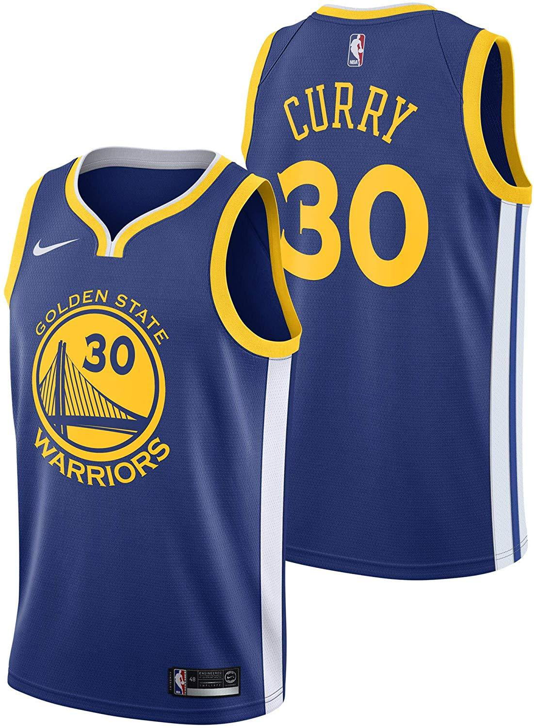 Nike NBA Basketball Youth Boys Golden State Warriors Stephen Curry Swingman  Icon Jersey - Walmart.com