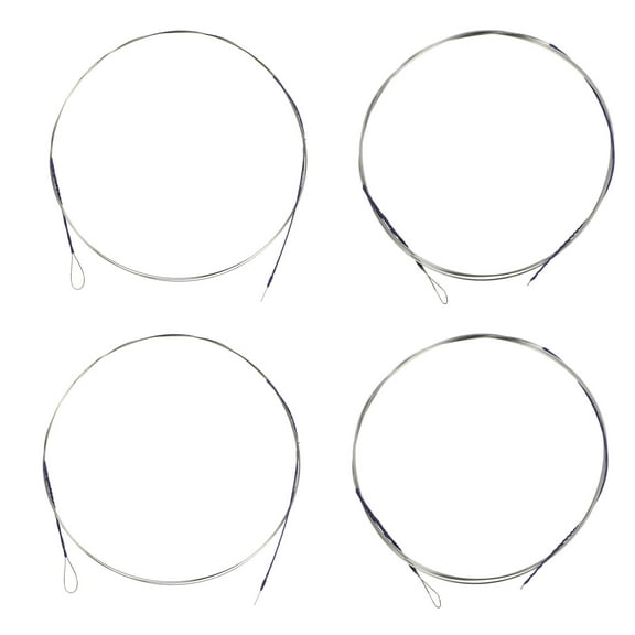 4Pcs Erhu Strings Ukulele Accessories Metal Set