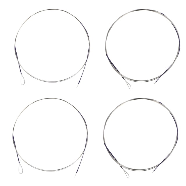 MasteelfCA 4pcs Professional Erhu Strings Music Wire Sturdy Strings Erhu Strings (Assorted Color)