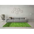 thumbnail image 3 of Ahgly Company Indoor Rectangle Abstract Green Modern Area Rugs, 4' x 6', 3 of 4