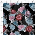 thumbnail image 2 of Soimoi Black Fabric - By the Yard - 42 Inch Wide - Florals Print Fabric - Elegant and Timeless Patterns for Fashion and Home Decor Printed Fabric, 2 of 6