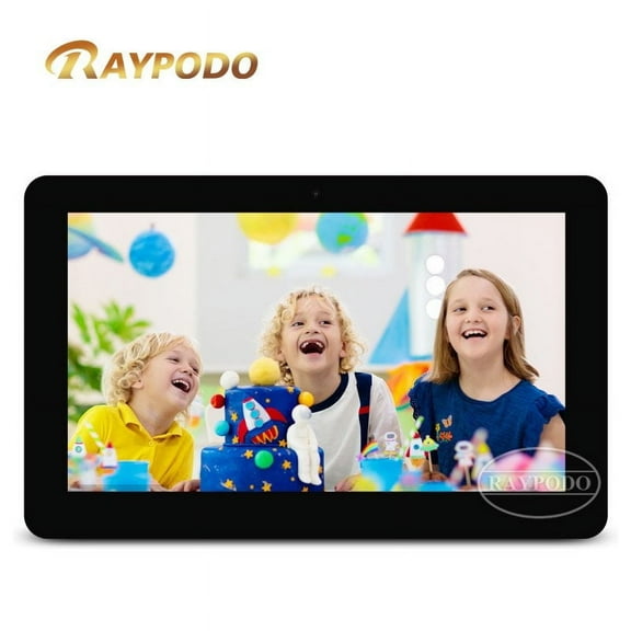 RAYPODO RPD-1400T 14 inch wall mount poe tablet Smart home poe tablet smart home automation control panel RK3568 4 32GB USB HDMI WIFI RJ45 Black